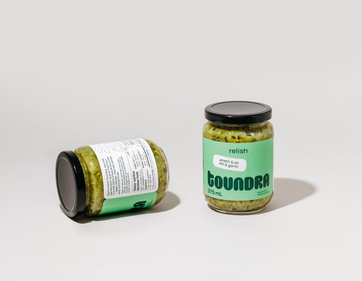 Dill and garlic relish