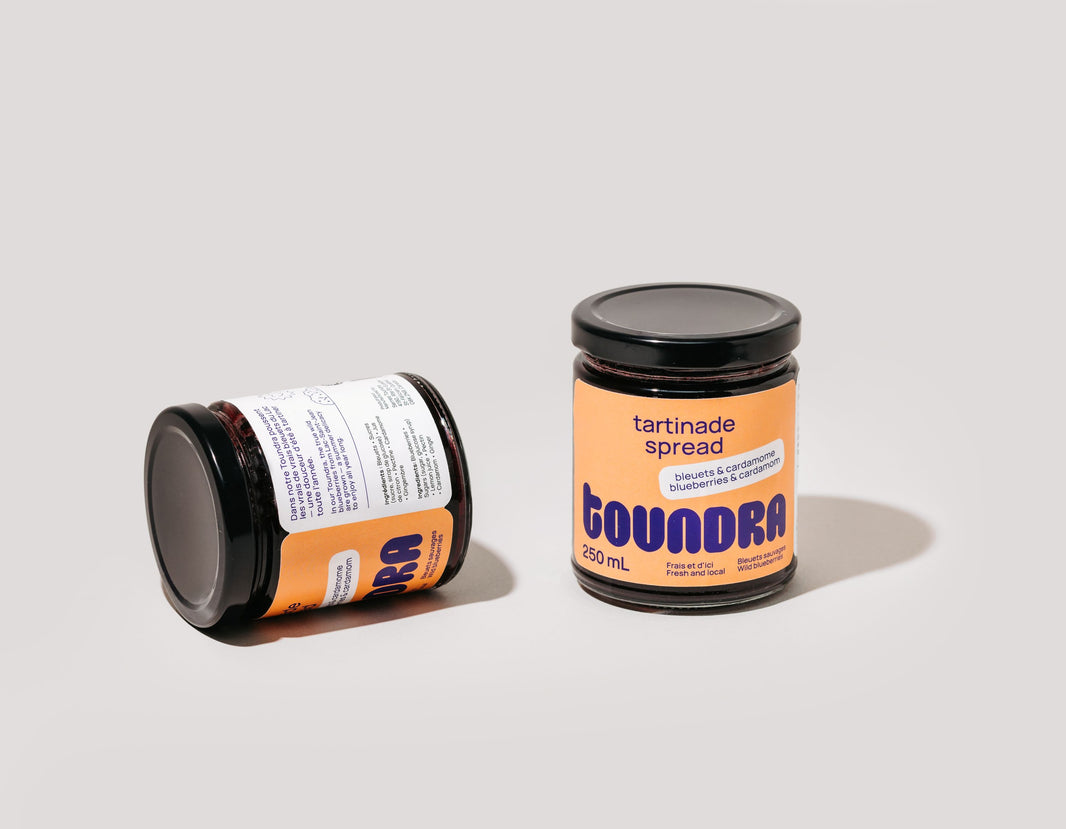 Tartinade de bleuets sauvages et cardamome