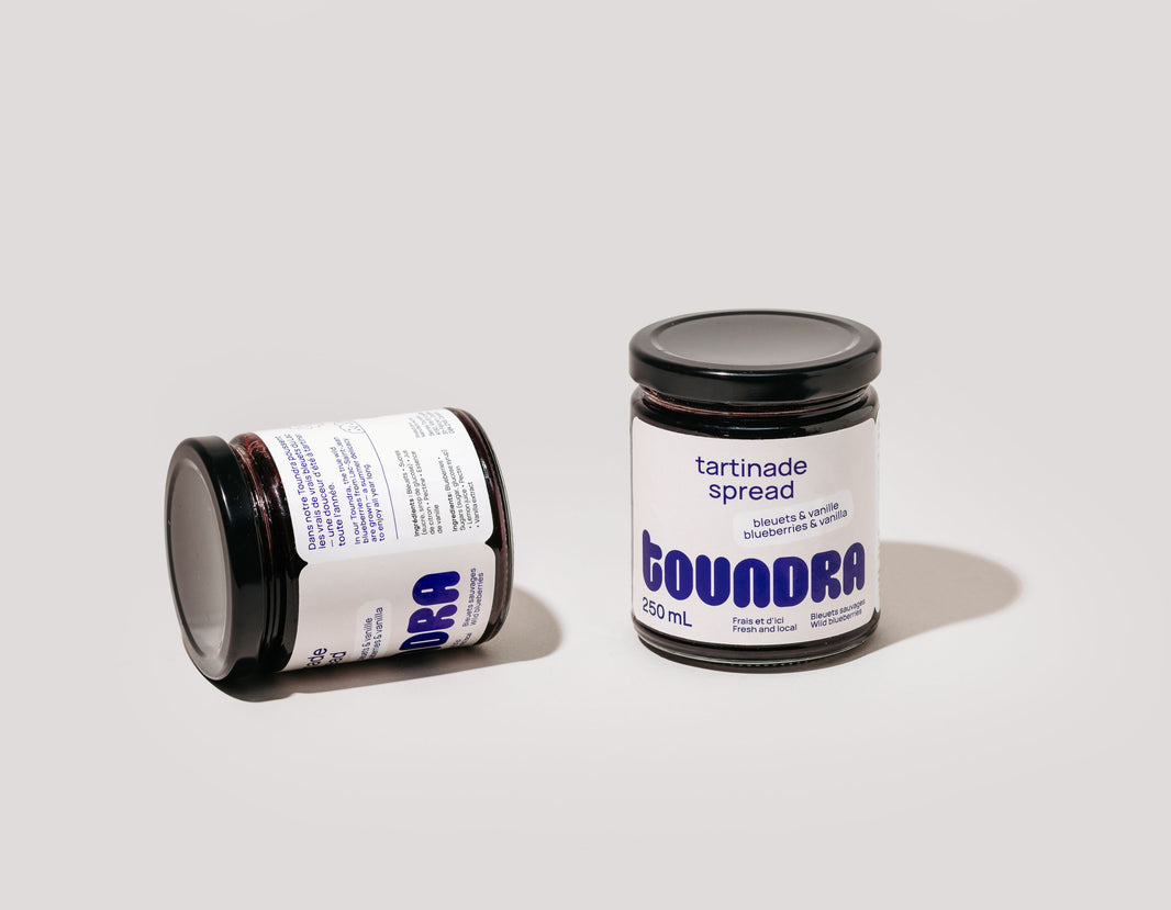 Tartinade de bleuets sauvages et vanille