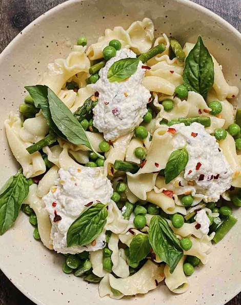 Ricotta and Relish Pasta